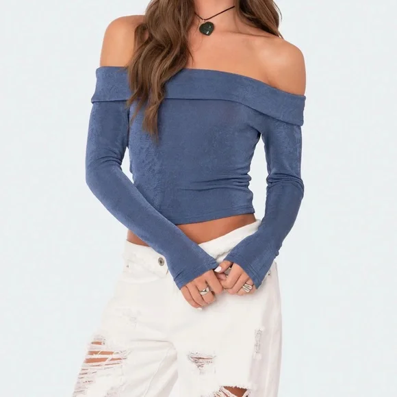 NWT Athena Fold Over Top - Picture 2 of 5